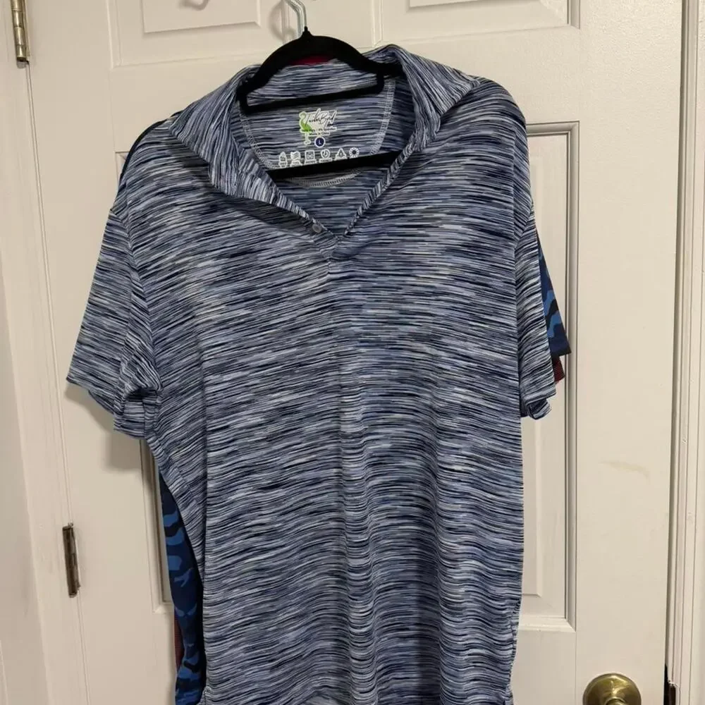 Bundle of 3 TailorByrd Polo Shirts Size Large - Picture 5 of 5